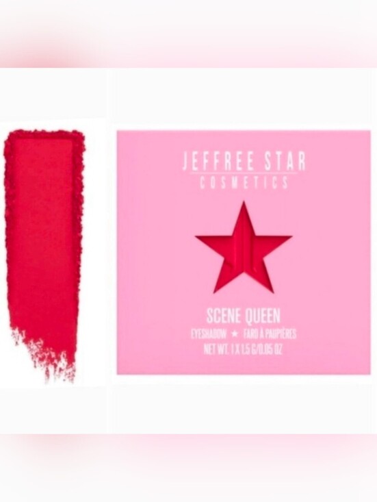 Jeffree Star Other - Jeffree Star Scene Queen Pressed Pigment - Pink/Red